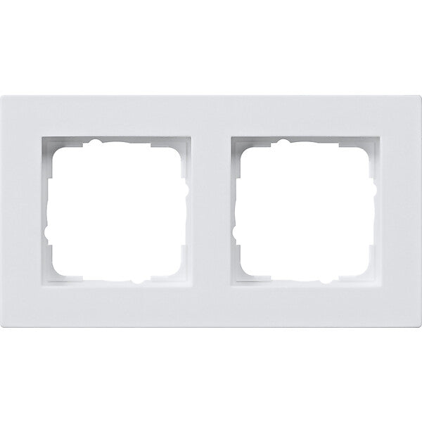 Gira Abdeckrahmen 2fach rws 0212295